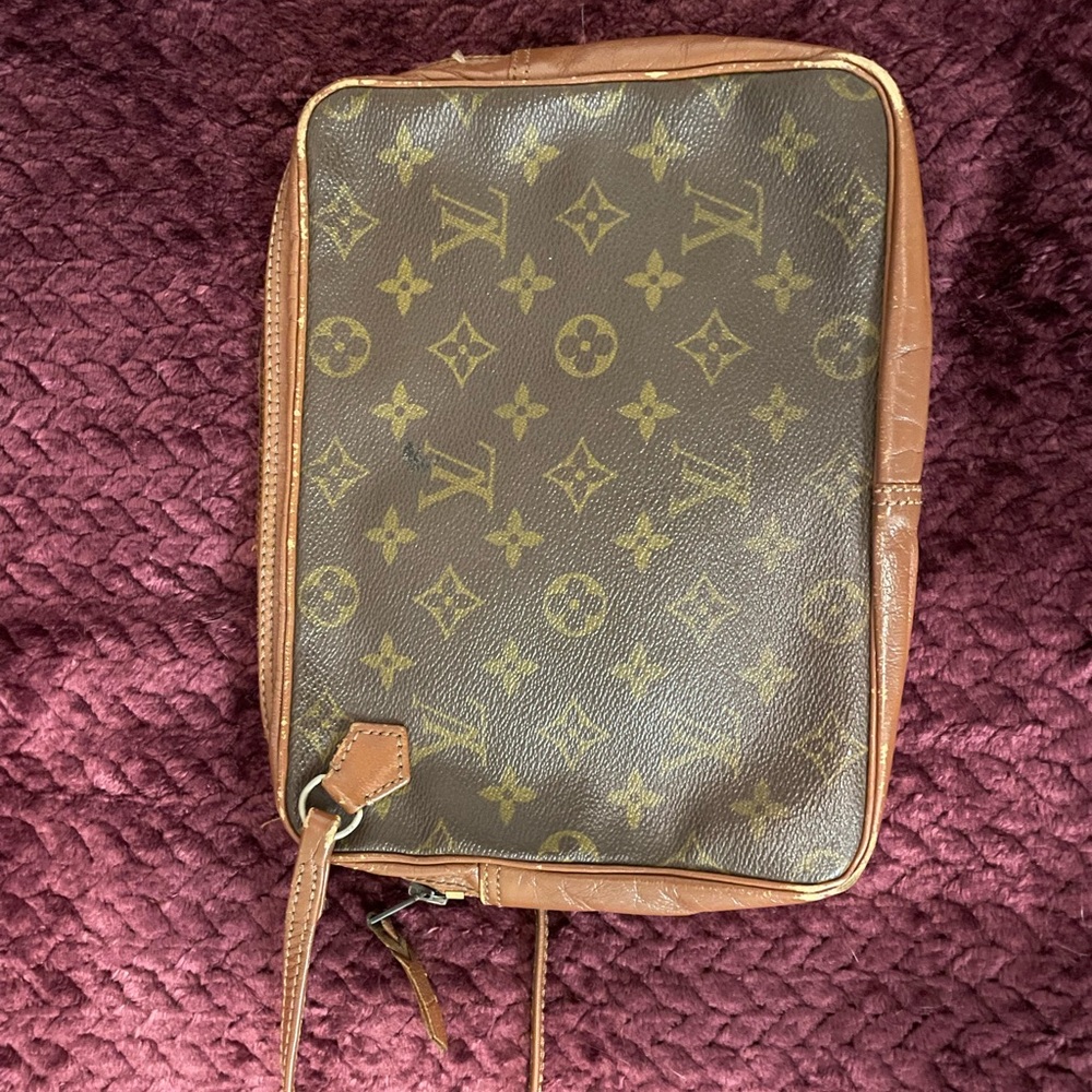 Louis Vuitton Monogram Brown Toiletry Bag